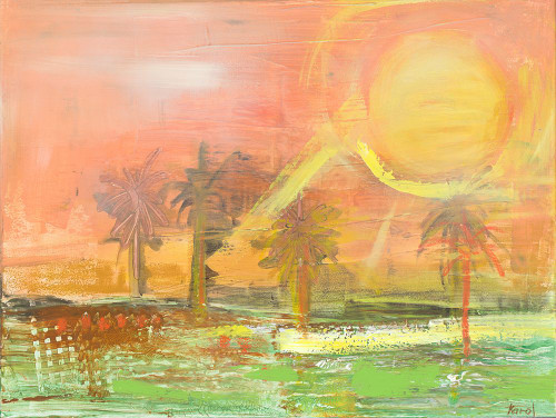 My Palm Desert Poster Print - Karol Jersak