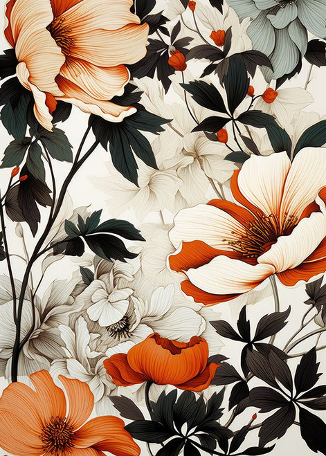 Meadow flowers 27 Poster Print - Justyna Jaszke