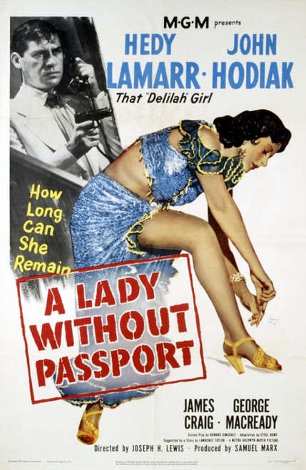 Lady Without Passport Movie Poster Print (27 x 40) - Item # MOVCI6325
