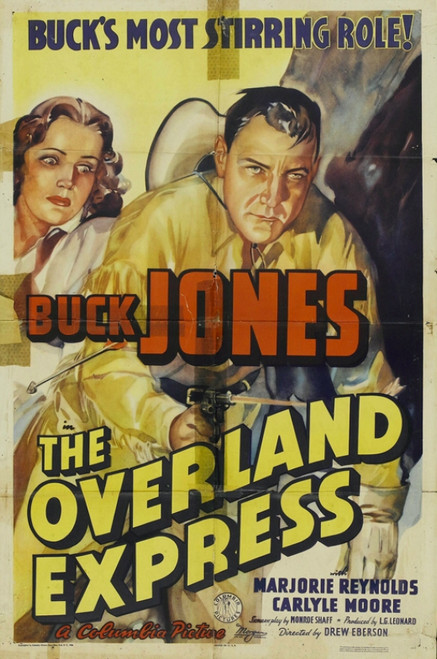 The Overland Express Movie Poster Print (27 x 40) - Item # MOVAB25970