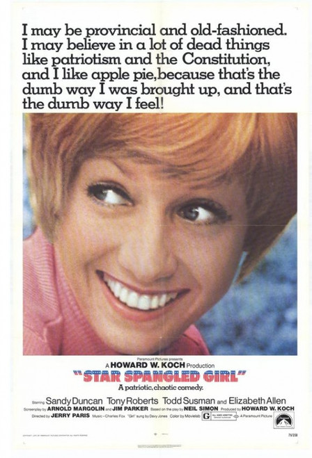 Star Spangled Girl Movie Poster Print (27 x 40) - Item # MOVIH7274