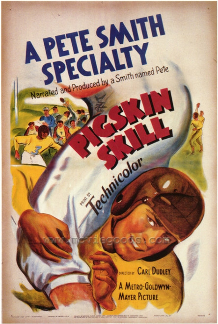 Pigskin Thrill Movie Poster Print (27 x 40) - Item # MOVIF3320