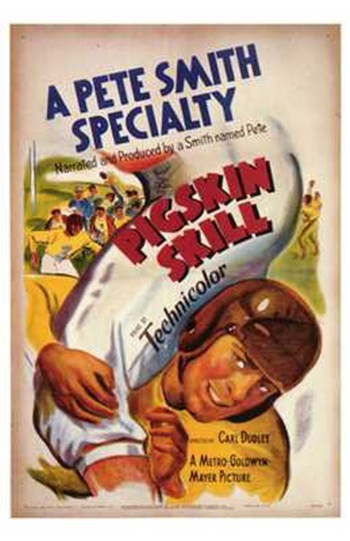 Pigskin Thrill Movie Poster (11 x 17) - Item # MOV196914