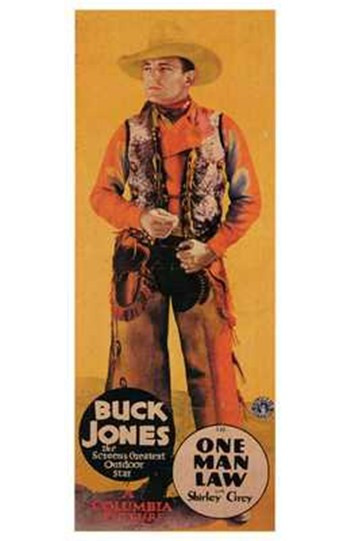 One Man Law Movie Poster (11 x 17) - Item # MOV198154