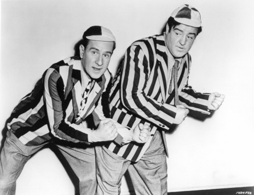 Abbott & Costello in Stripe Suit Photo Print - Item # VARCEL680737