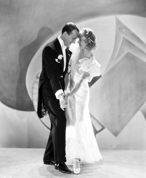 Fred Astaire and Ginger Rogers Dancing on Stage Photo Print - Item # VARCEL680829