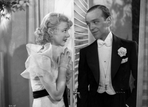 Fred Astaire and Ginger Rogers Scene from Top Hat Film Photo Print - Item # VARCEL680836