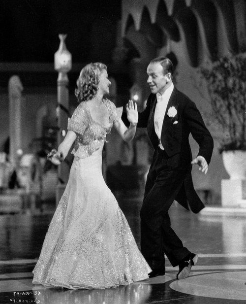 Fred Astaire and Ginger Rogers smiling, Dancing and Performing Photo Print - Item # VARCEL680855