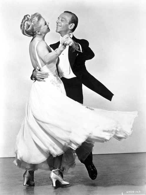 Fred Astaire and Ginger Rogers dancing Photo Print - Item # VARCEL680876
