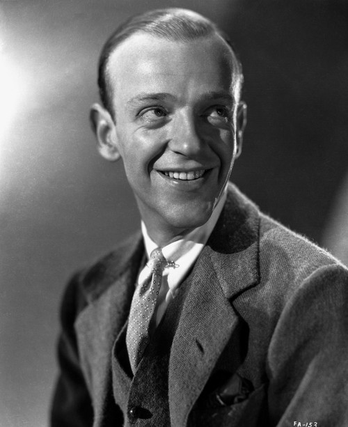 Fred Astaire smiling in Suit Looking Up Photo Print - Item # VARCEL680959