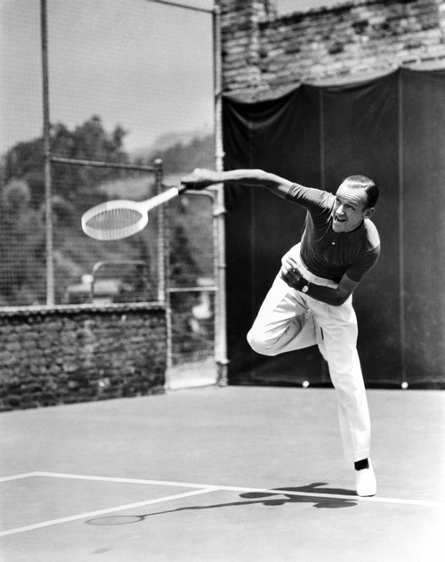 Fred Astaire Serving Ball in Tennis Photo Print - Item # VARCEL680995