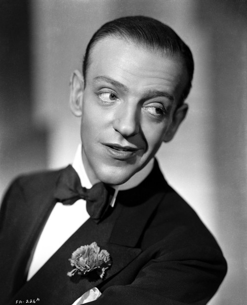 Fred Astaire Suit Posed in Black and White Photo Print - Item # VARCEL681044