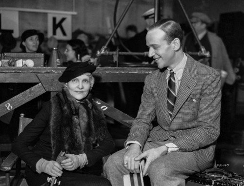 Fred Astaire Seated in Suit with Girl Photo Print - Item # VARCEL681048