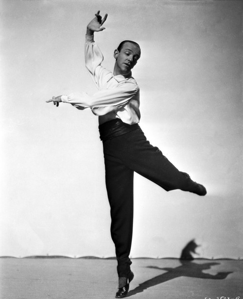 Fred Astaire Dancing Ballet in Black Shoes Photo Print - Item # VARCEL681055