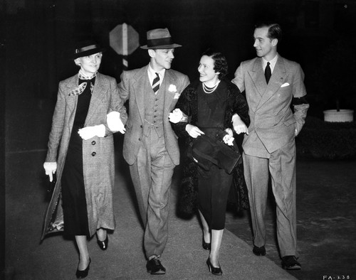 Fred Astaire Walking in Black and White Photo Print - Item # VARCEL681064