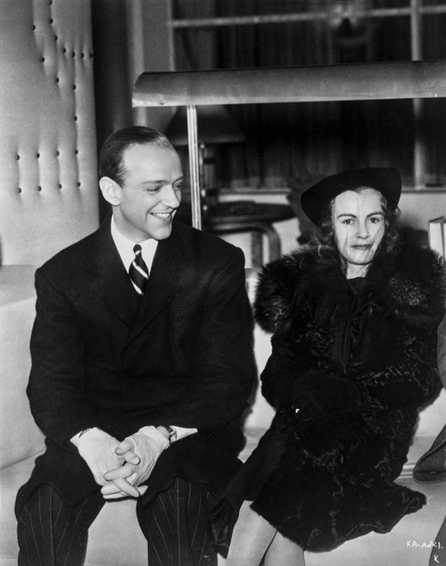 Fred Astaire Seated in Black and White Photo Print - Item # VARCEL681066