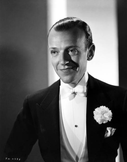 Fred Astaire Posed Smile in Black and White Photo Print - Item # VARCEL681089
