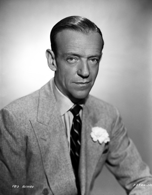 Fred Astaire Posed in Formal Suit Black and White Photo Print - Item # VARCEL681112