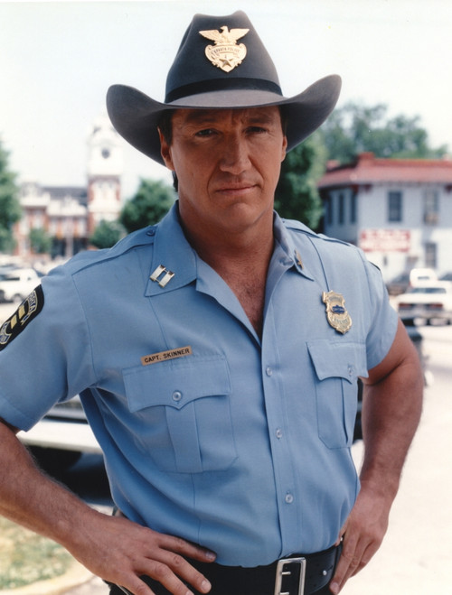 Alan Autry Posed in Police Outfit Photo Print - Item # VARCEL681130