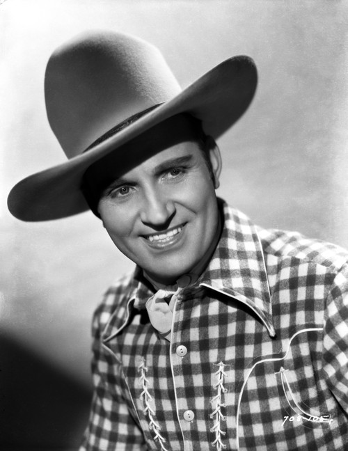Gene Autry smiling in Western Outfit Photo Print - Item # VARCEL681137