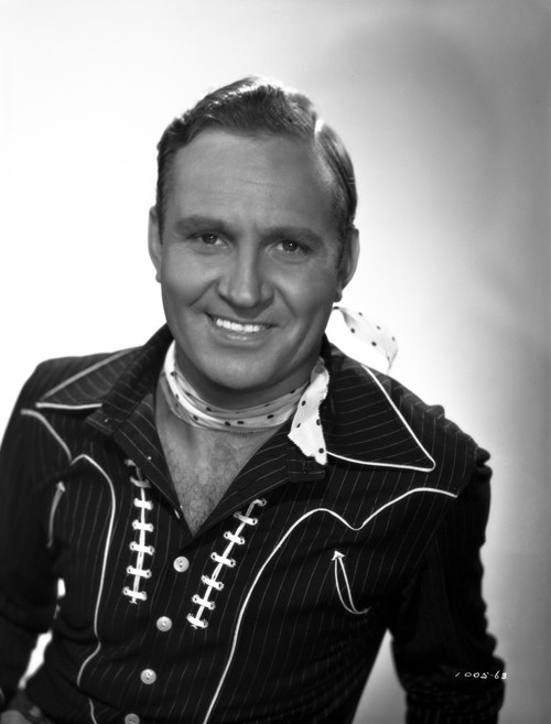 Gene Autry Grinning in Cowboy Outfit Photo Print - Item # VARCEL681173
