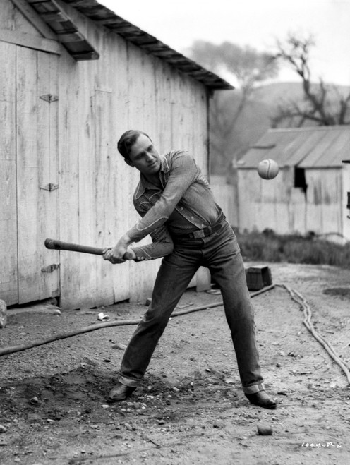 Gene Autry Playing Baseball Photo Print - Item # VARCEL681175