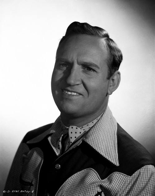 Gene Autry smiling in Western Attire Photo Print - Item # VARCEL681201