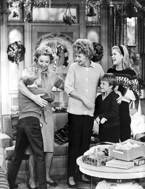 Lucille Ball with Cast in Movie Scene Photo Print - Item # VARCEL681281