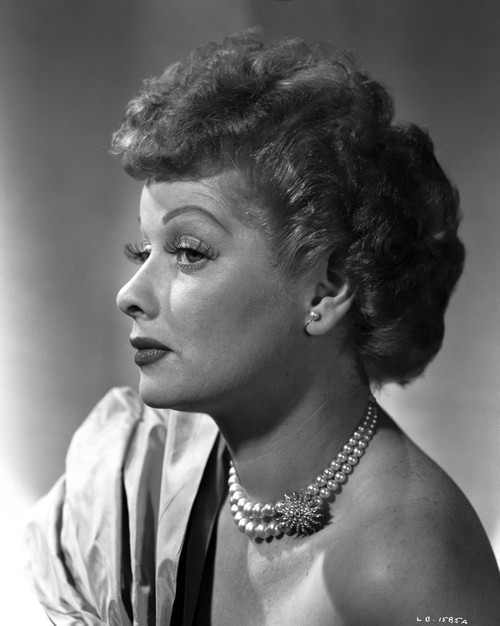 Lucille Ball Posed Side View in Close Up Portrait Photo Print - Item # VARCEL681296