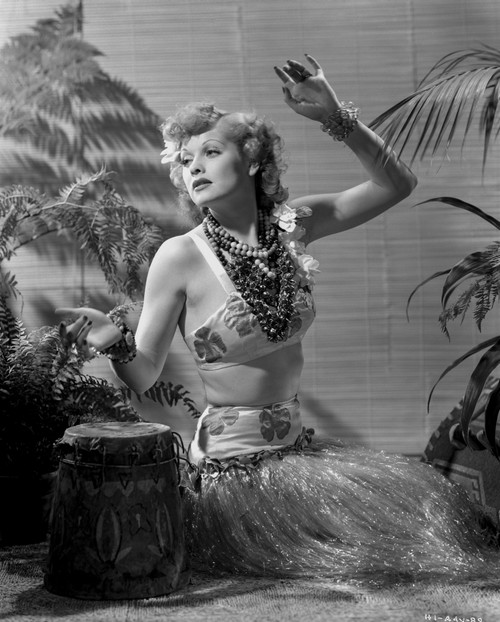 Lucille Ball Classic Portrait in Dress Photo Print - Item # VARCEL681318
