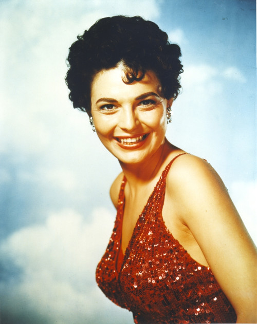 Portrait of Anne Bancroft in Red Sparkling Dress Photo Print - Item # VARCEL681333