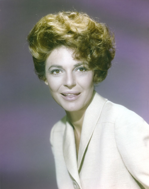 Anne Bancroft Leaning on Tree wearing White Dress and Sunglasses Photo Print - Item # VARCEL681335