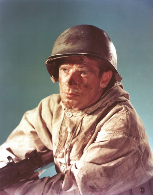 Richard Basehart Posed in Military Outfit Photo Print - Item # VARCEL681571