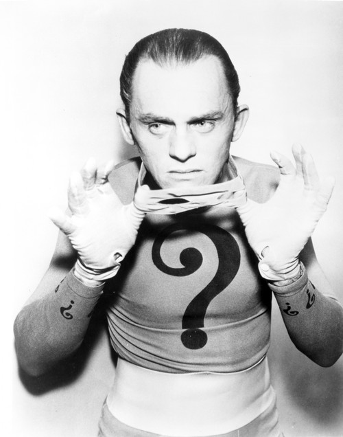 Frank Gorshin as the Riddler Photo Print - Item # VARCEL681751