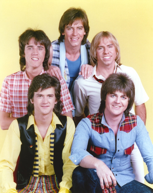 Bay City Rollers Group Picture in Yellow Background Photo Print - Item # VARCEL681798