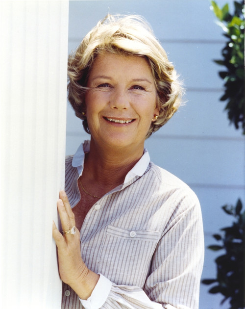 Barbara Bel-Geddes smiling Portrait Photo Print - Item # VARCEL681868
