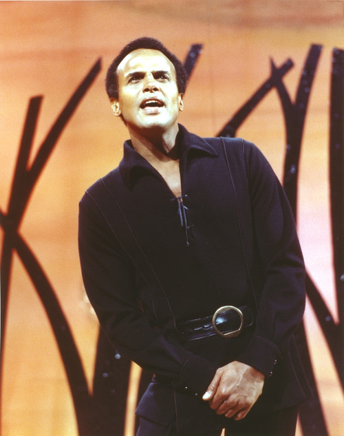 Harry Belafonte in Black Suit Photo Print - Item # VARCEL681874