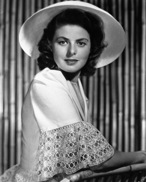 Ingrid Bergman wearing a hat Photo Print - Item # VARCEL681950
