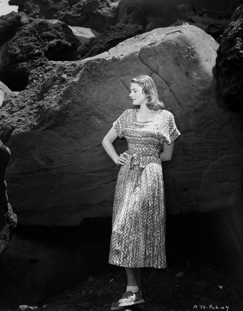 Ingrid Bergman wearing a Dress Photo Print - Item # VARCEL681960