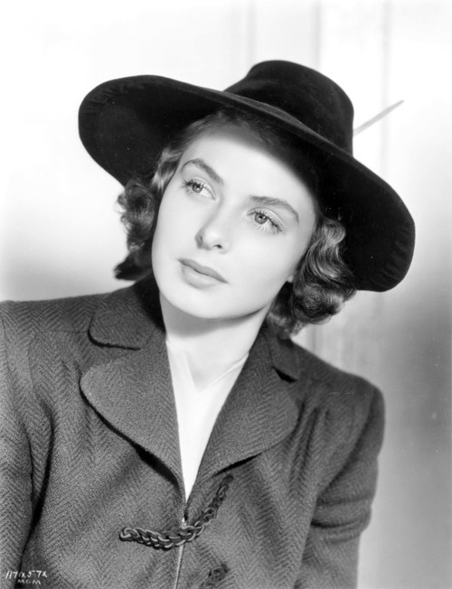 Ingrid Bergman wearing a hat Photo Print - Item # VARCEL682037