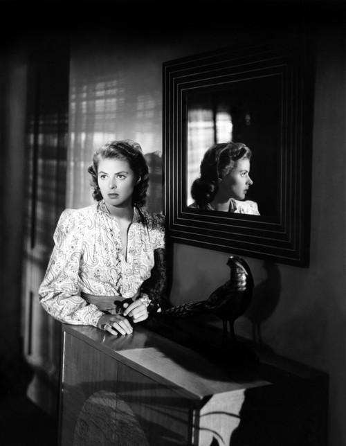 Ingrid Bergman beside a mirror Photo Print - Item # VARCEL682038