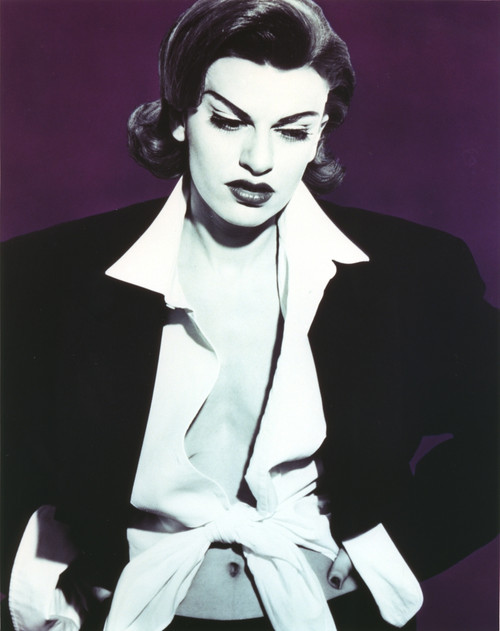 Sandra Bernhard Classic Portrait in Black Coat Photo Print - Item # VARCEL682083
