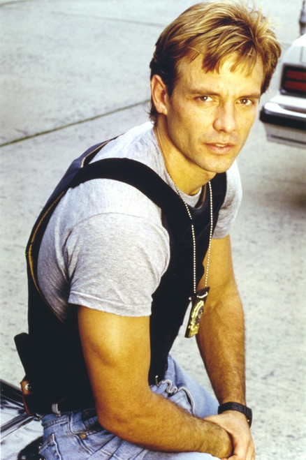 Michael Biehn Posed in Gray Shirt Portrait Photo Print - Item # VARCEL682105