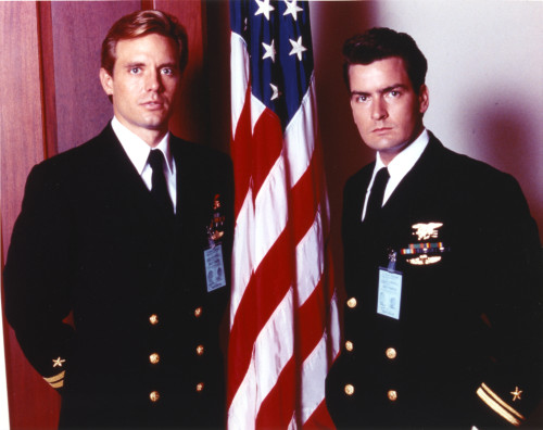 Michael Biehn Posed in Military Uniform Group Portrait Photo Print - Item # VARCEL682107