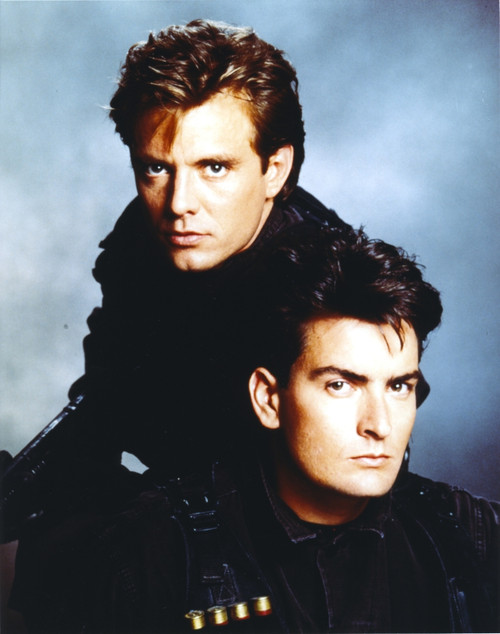 Michael Biehn Posed in Group Portrait Black Leather jacket Photo Print - Item # VARCEL682109
