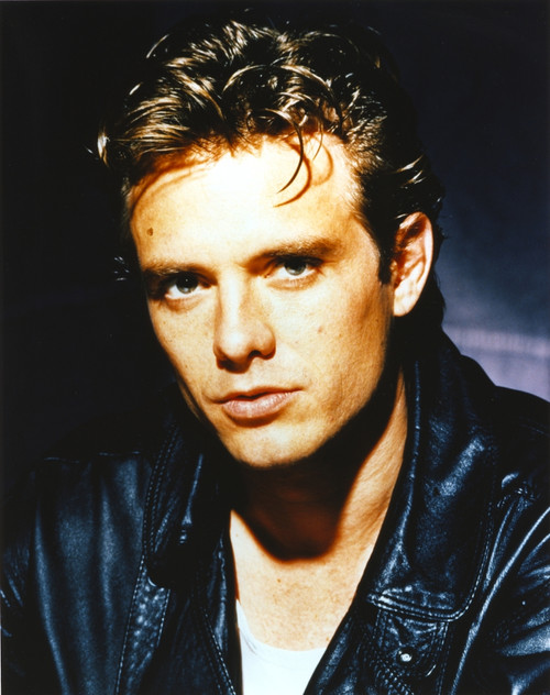 Michael Biehn Posed in Close-up Portrait wearing Black Leather Jacket Photo Print - Item # VARCEL682111