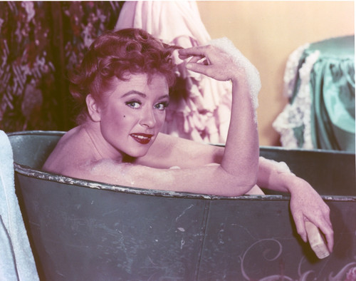Amanda Blake in Bath Tub Photo Print - Item # VARCEL682188