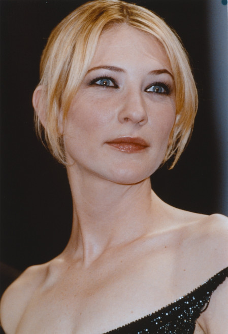 Cate Blanchett Posed in Black Dress Portrait Photo Print - Item # VARCEL682200