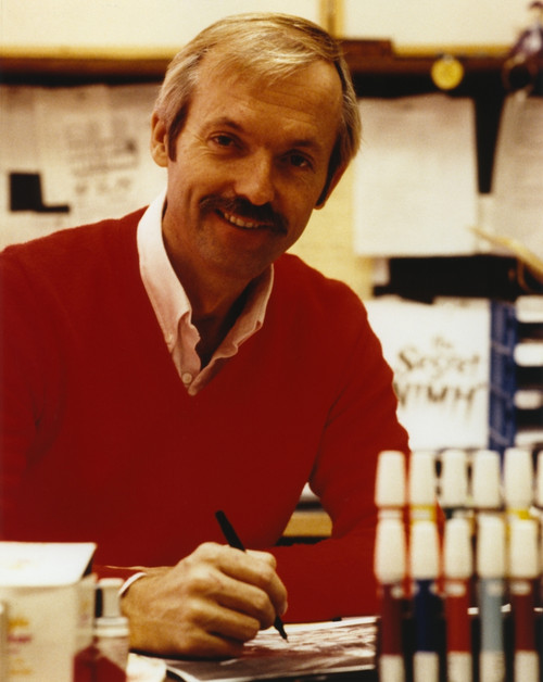 Don Bluth smiling in Sweater Photo Print - Item # VARCEL682220