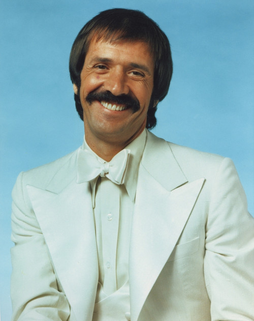 Sonny Bono Posed in White Long Sleeve Polo Photo Print - Item # VARCEL682368